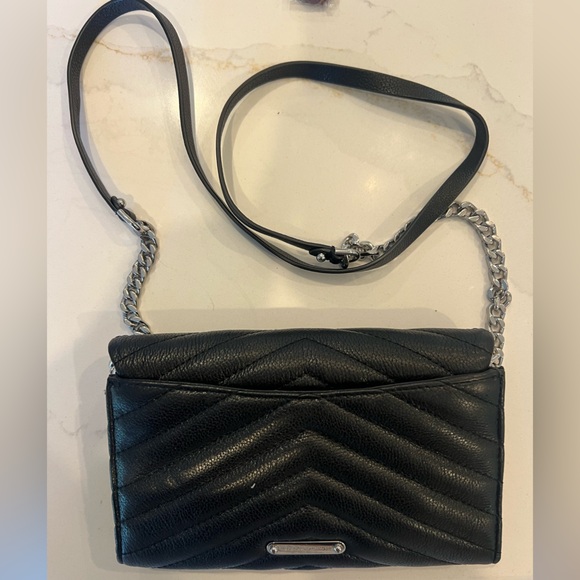 Rebecca Minkoff Leather Edie Wallet on Chain - Picture 4 of 6